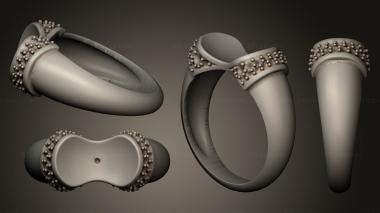 Jewelry rings Ring 014 3d model